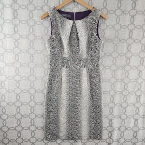 Donna Ricco Black and White Mini Dress